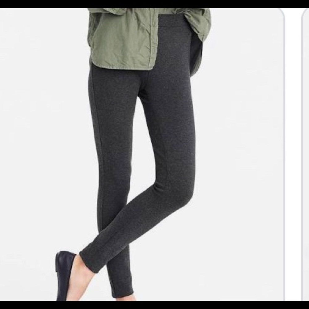 J. Crew Pixie Pant Charcoal Gray, Size 4 - image 2